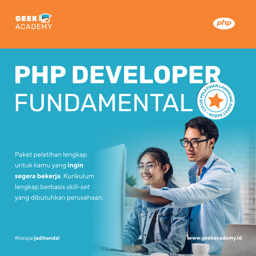 Training PHP Developer Fundamental (Lulus Langsung Kerja!)