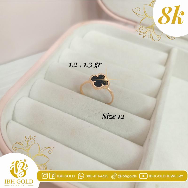 Cincin Vancleef Kadar 8 Karat