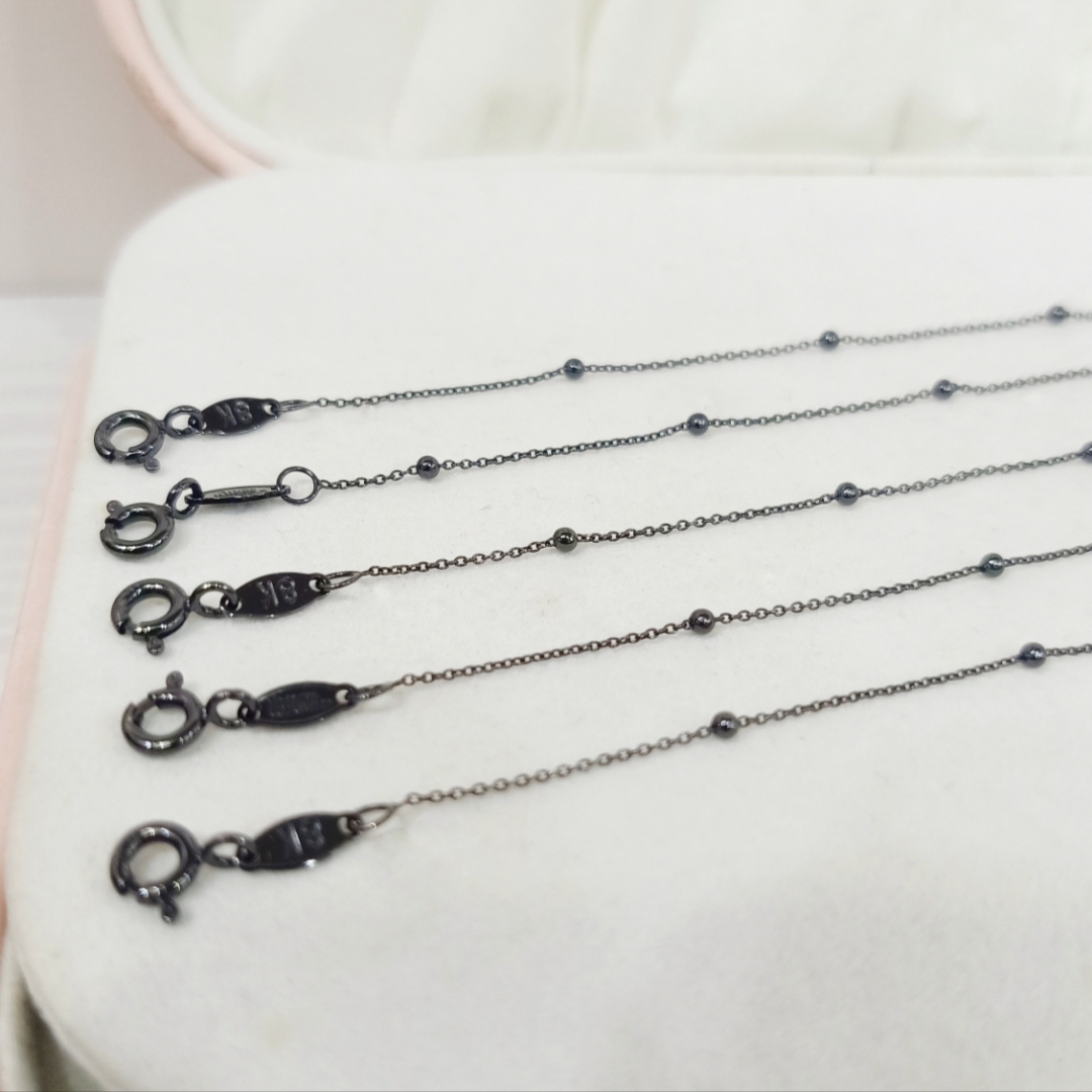 Gelang Jedar Hitam Kadar 8 Karat