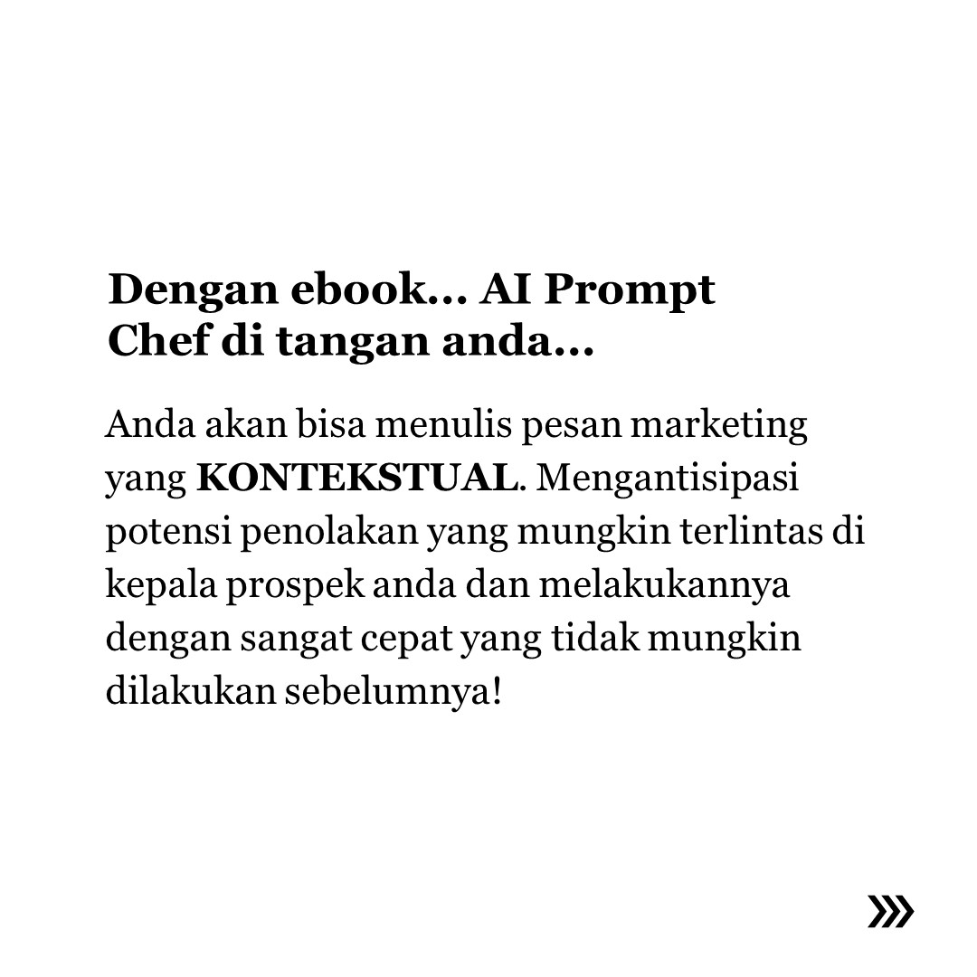 Ebook AI Prompt Chef