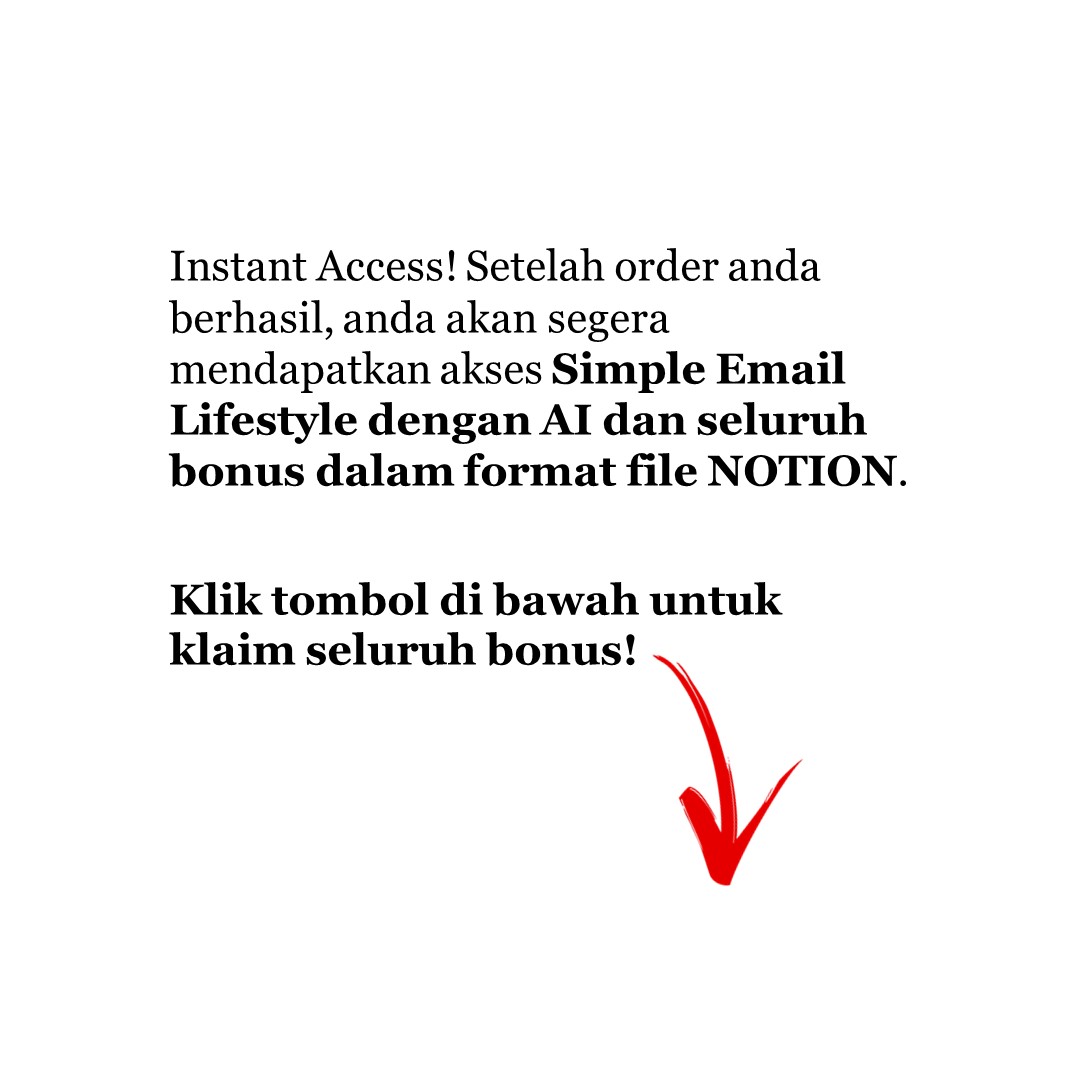 EMAIL LIFESTYLE dengan AI