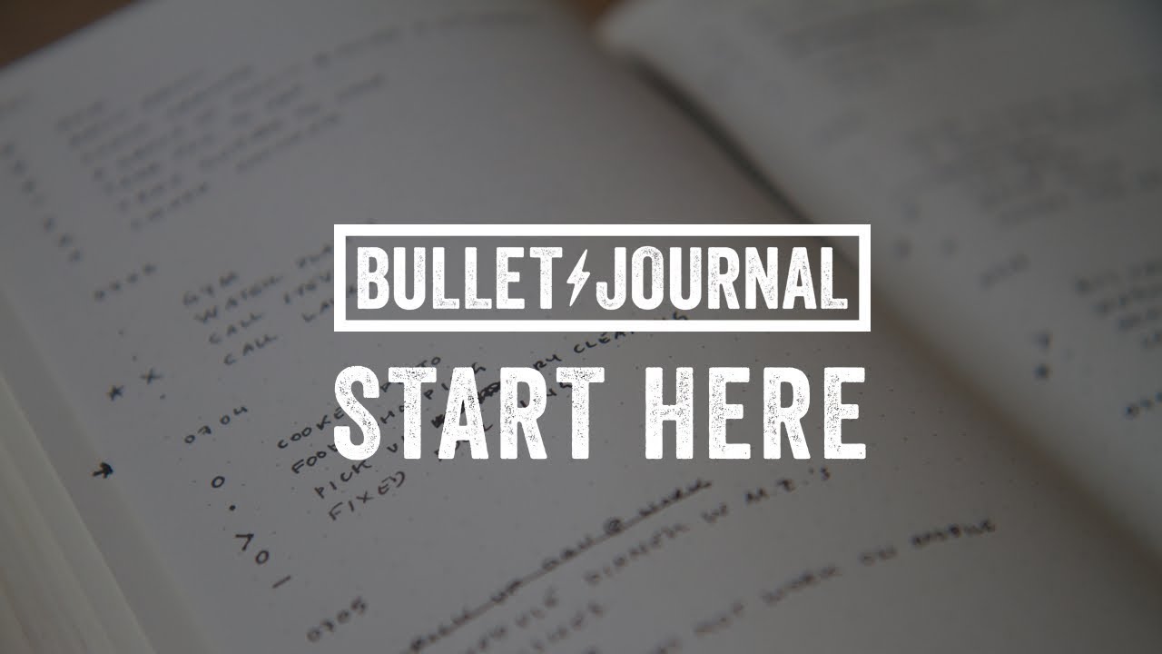 Cara Memulai Bullet Journal
