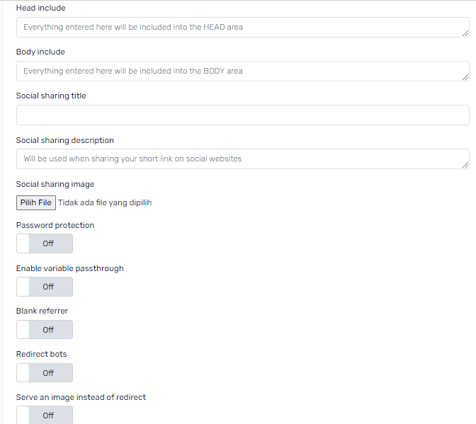 Click dan Tracking Tool Standard