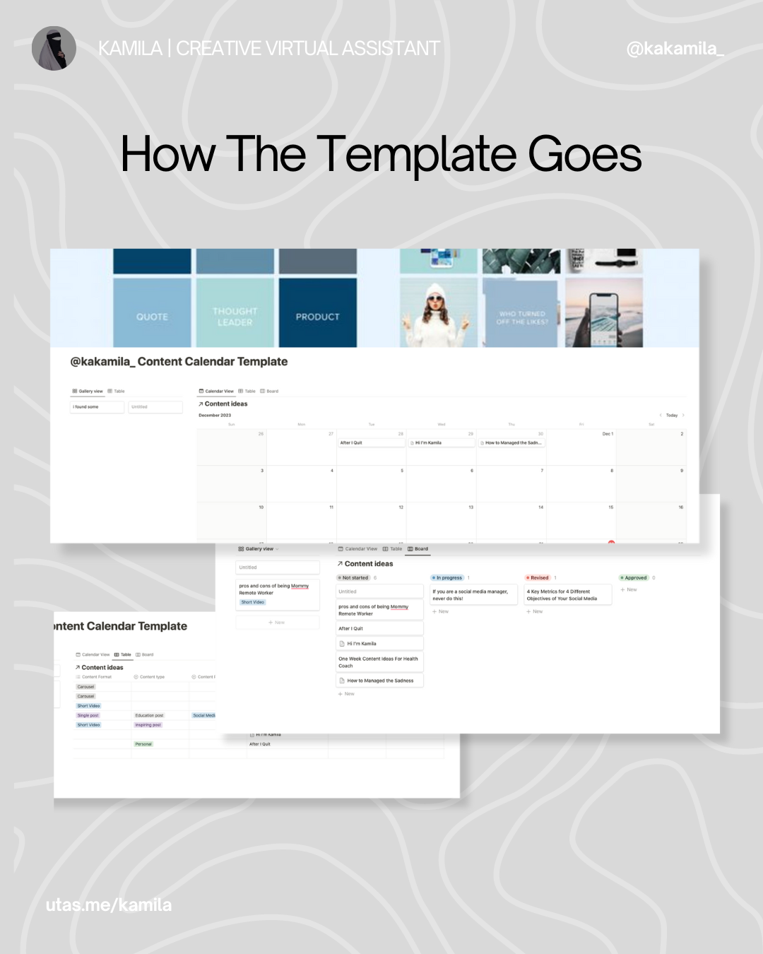 Notion Content Planner Template