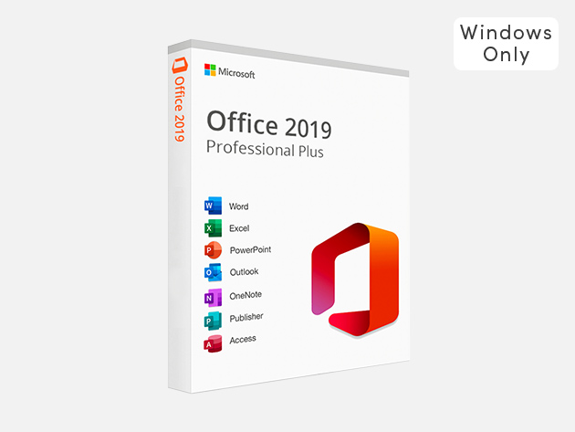 Microsoft Office Professional Plus 2019 for Windows for $39