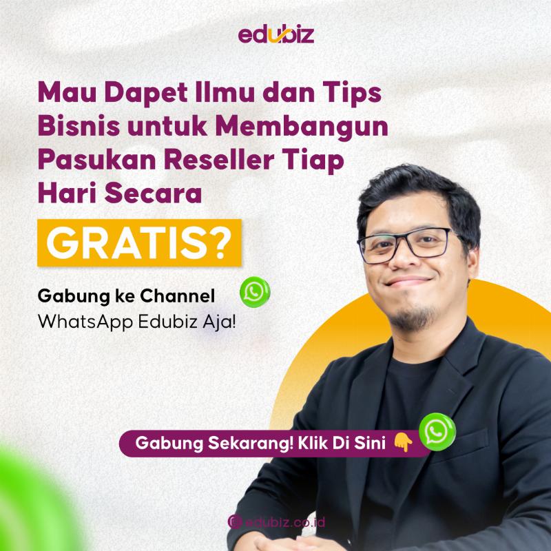 Channel Whatsapp Edubiz