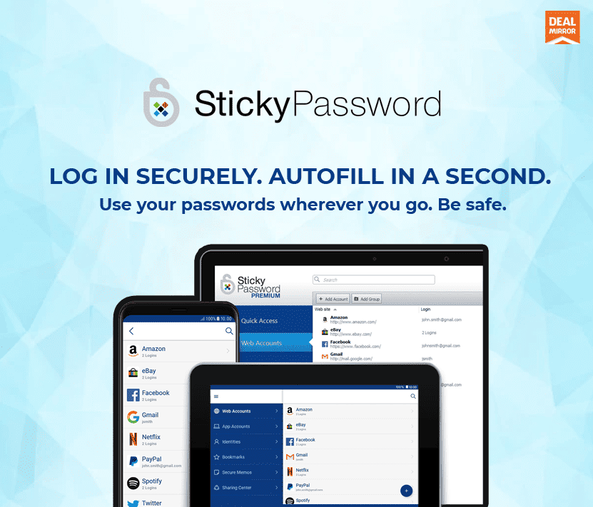 Sticky_Password : Stop Forgetting Passwords