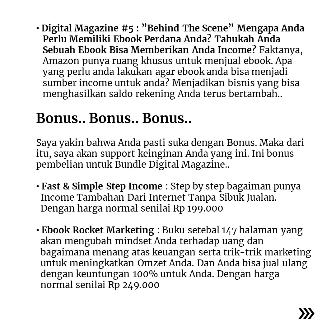 Bundle Digital Magazine 2024