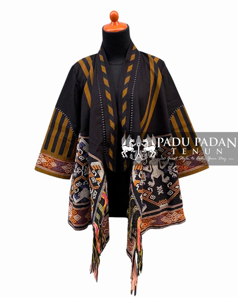 Outer Etnik Tenun Sumba Timur Padu Padan Tenun - by Erwin Yuan