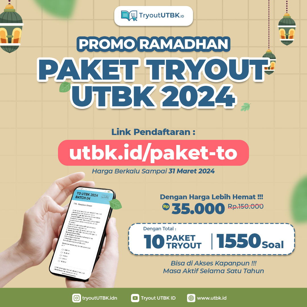 Paket Tryout UTBK - Promo Ramadhan
