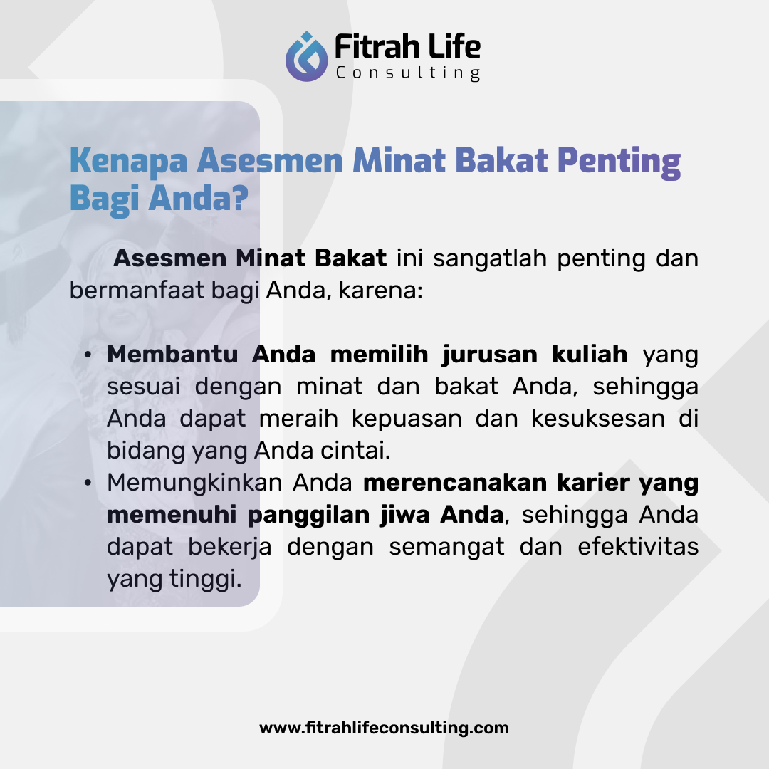 Asesmen Minat Bakat - Raih Kampus Impian & Karier Cemerlang Dengan Asesmen Minat Bakat