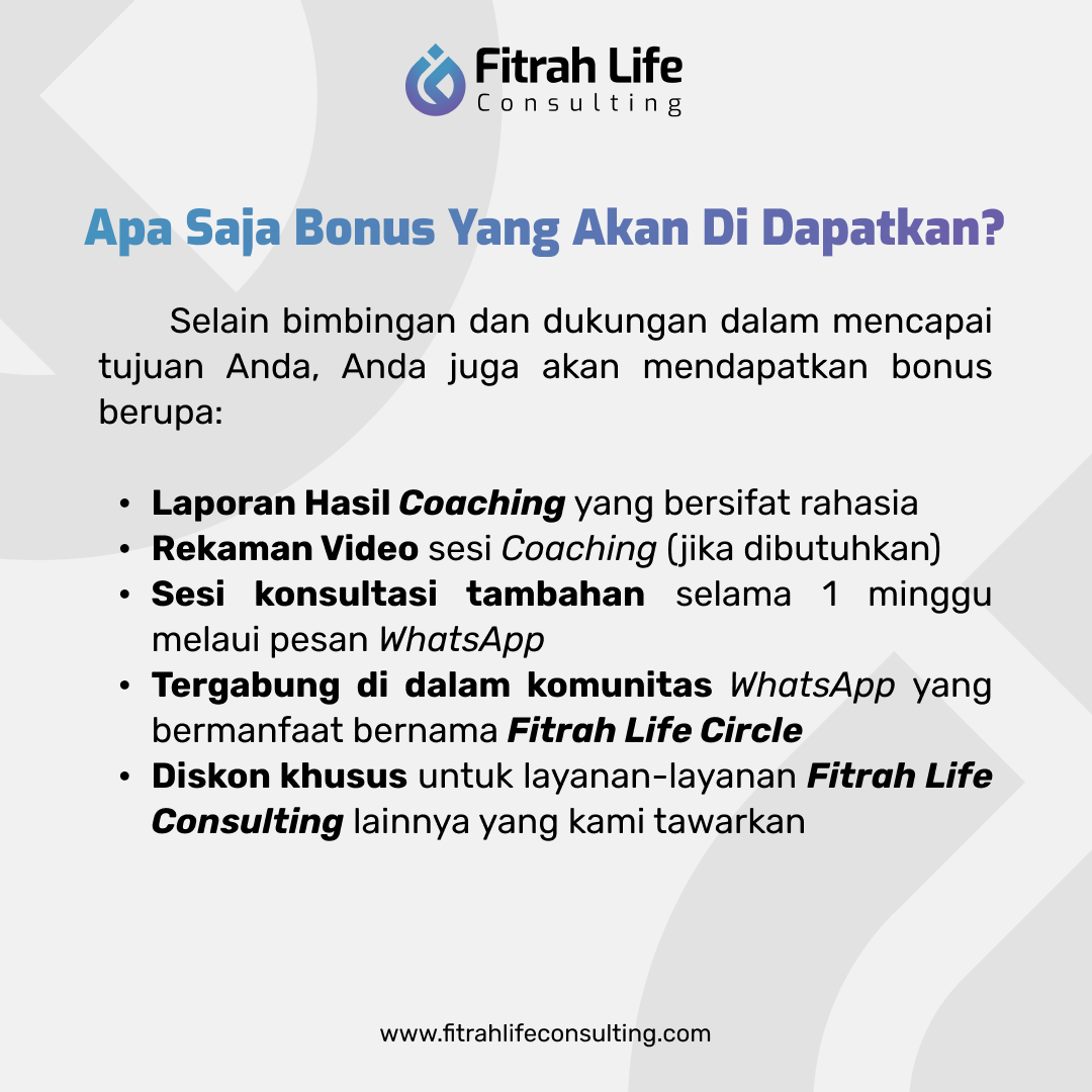 Layanan Life Coaching - Unlock Your Potential With Life Coaching