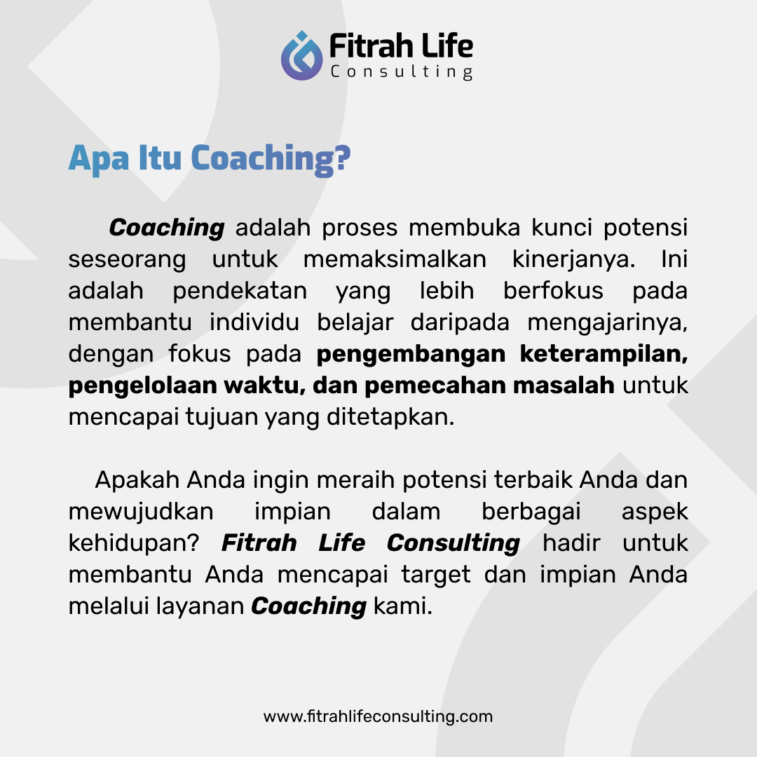 Layanan Life Coaching - Unlock Your Potential With Life Coaching