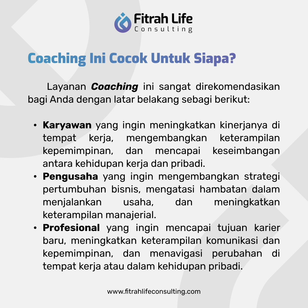 Layanan Life Coaching - Unlock Your Potential With Life Coaching