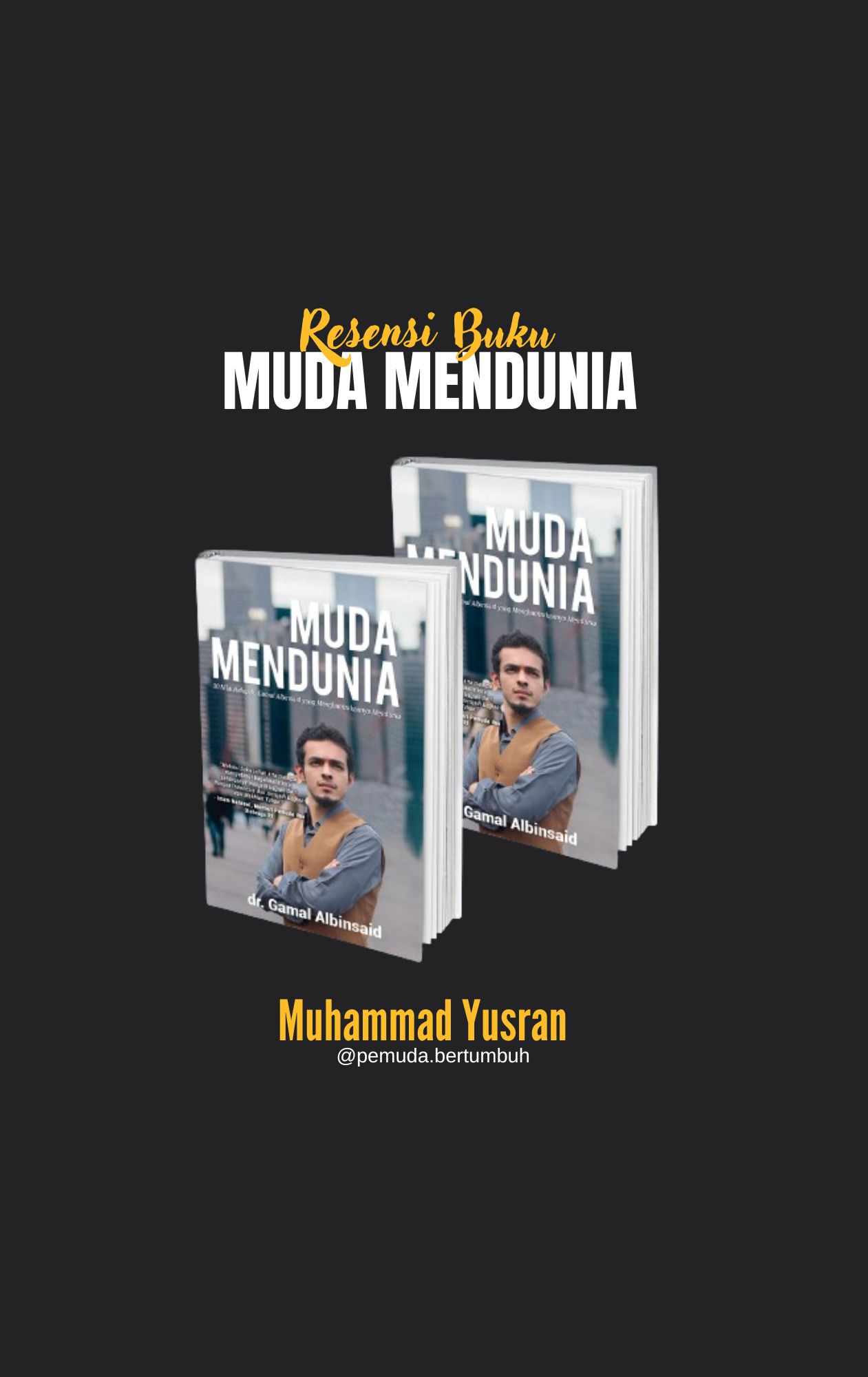 Resensi Buku Muda Mendunia By Pemuda Bertumbuh