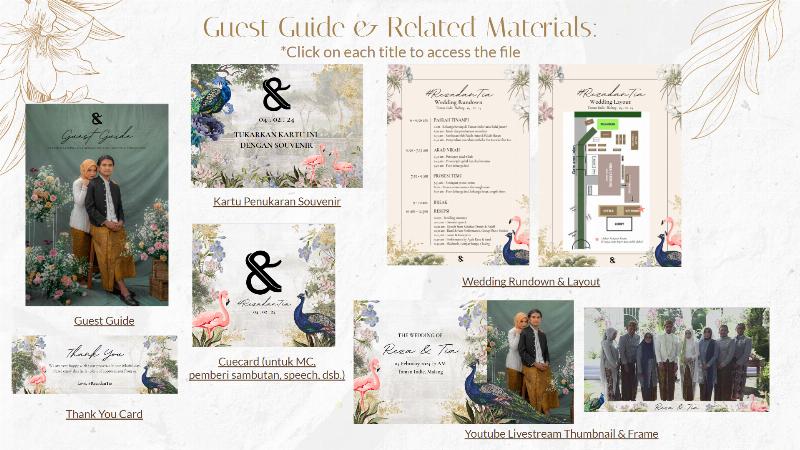 Guest Guide & Related Materials