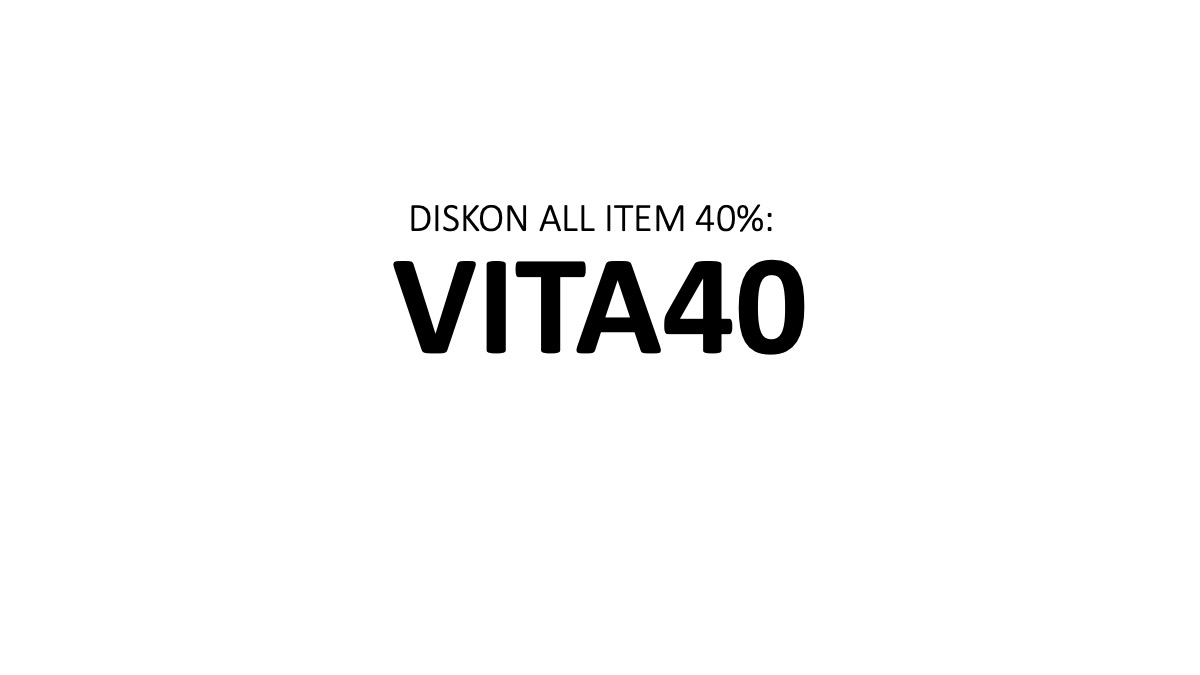 DISKON ALL ITEM 40% (LIMITED)