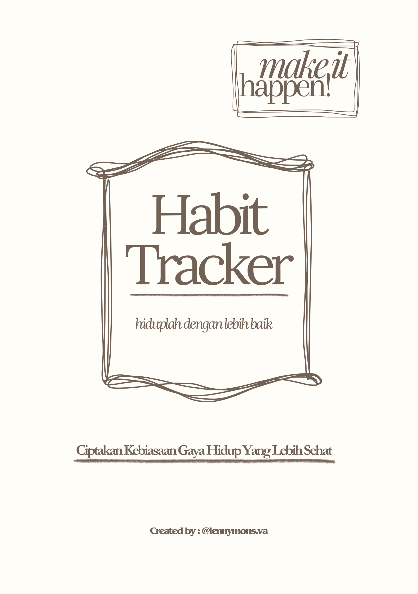 Habit Tracker Reseller License (Indonesia)