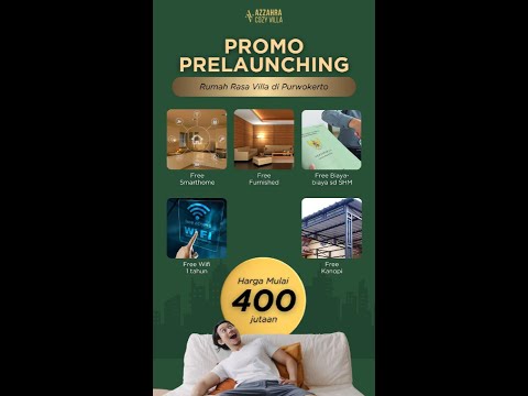 Azzahra Cozy Villa Purwokerto - Hunian Smarthome + Furnished